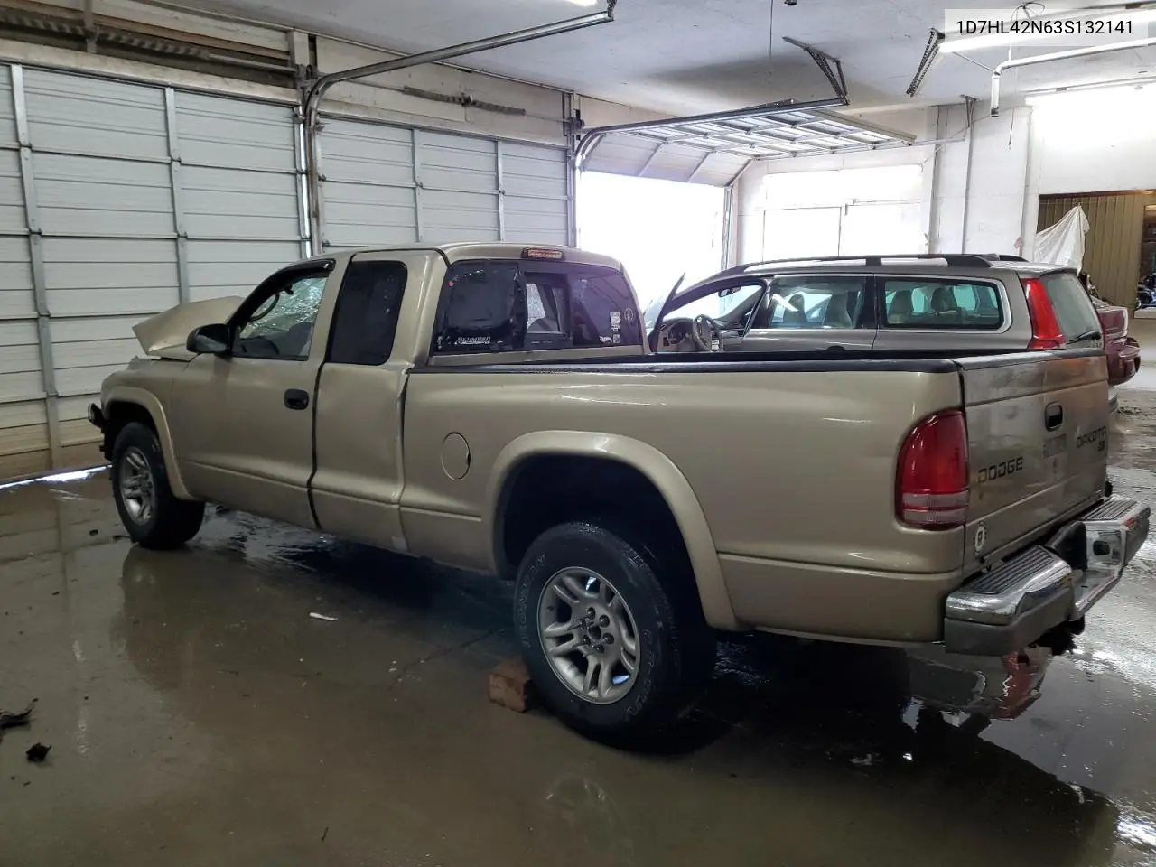 2003 Dodge Dakota Slt VIN: 1D7HL42N63S132141 Lot: 56138235