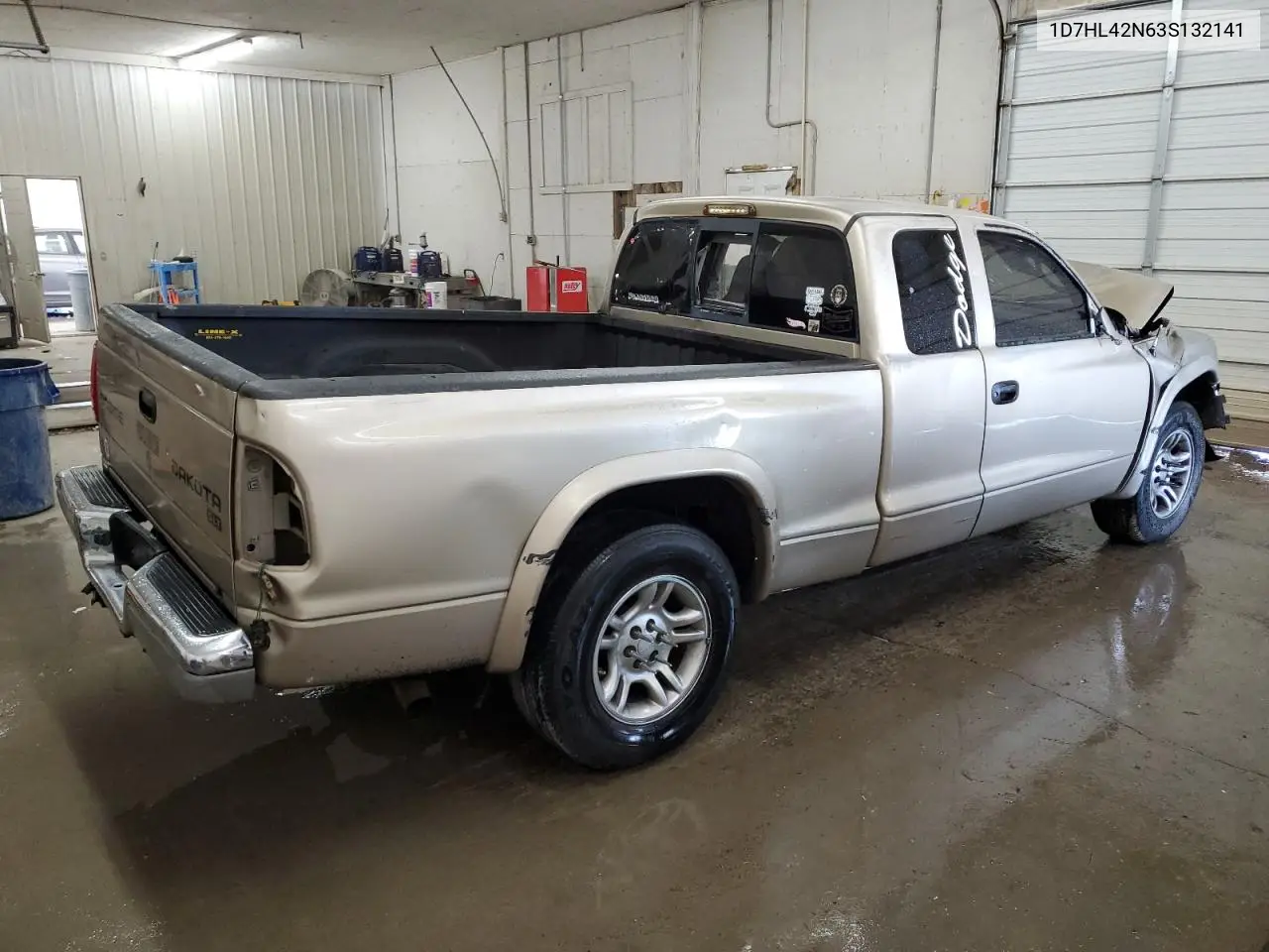 2003 Dodge Dakota Slt VIN: 1D7HL42N63S132141 Lot: 56138235