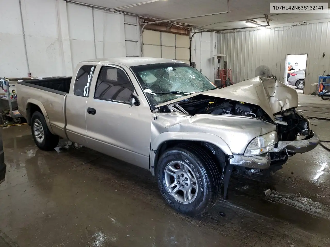 2003 Dodge Dakota Slt VIN: 1D7HL42N63S132141 Lot: 56138235
