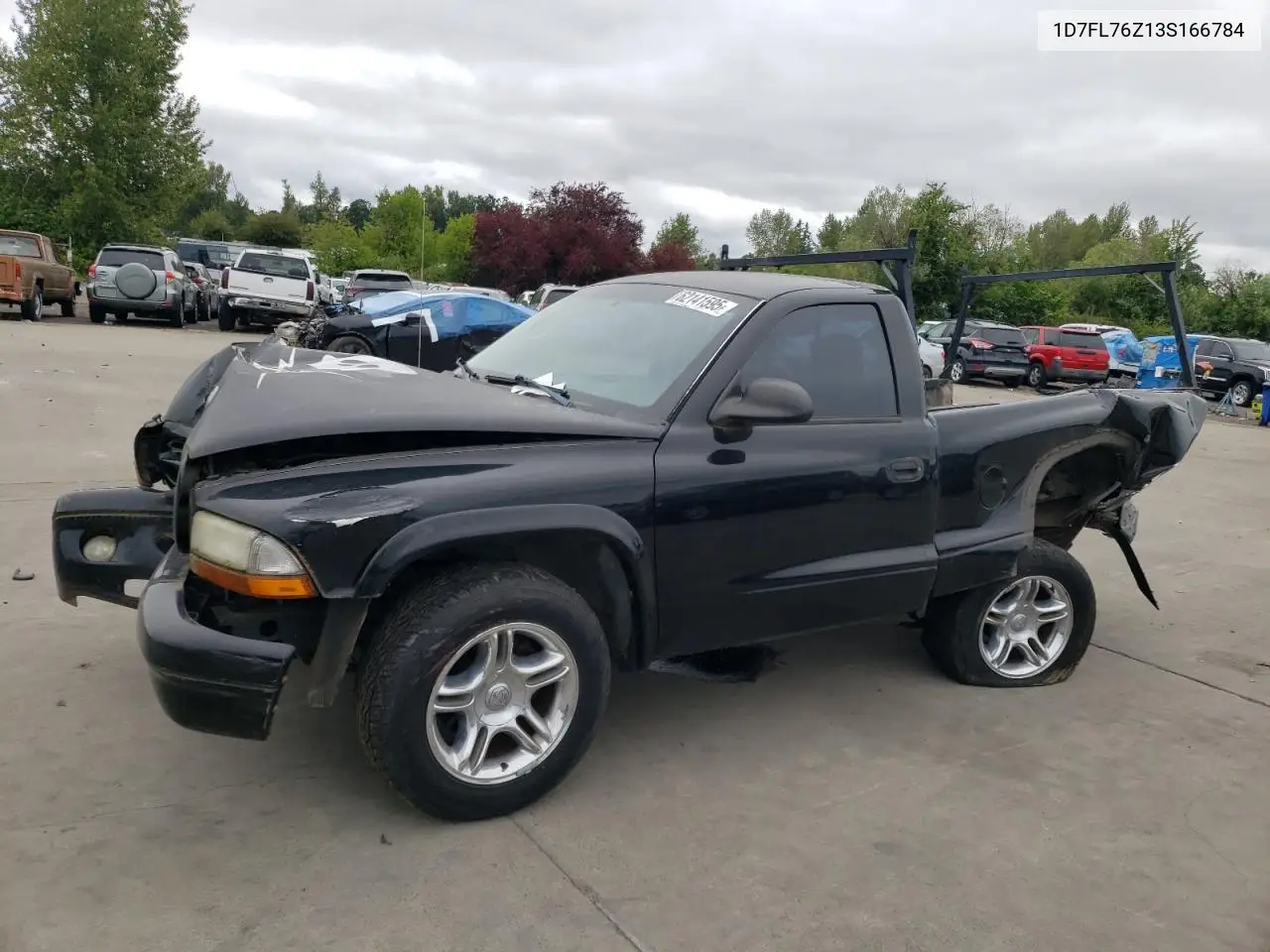 2003 Dodge Dakota Rt VIN: 1D7FL76Z13S166784 Lot: 62141595