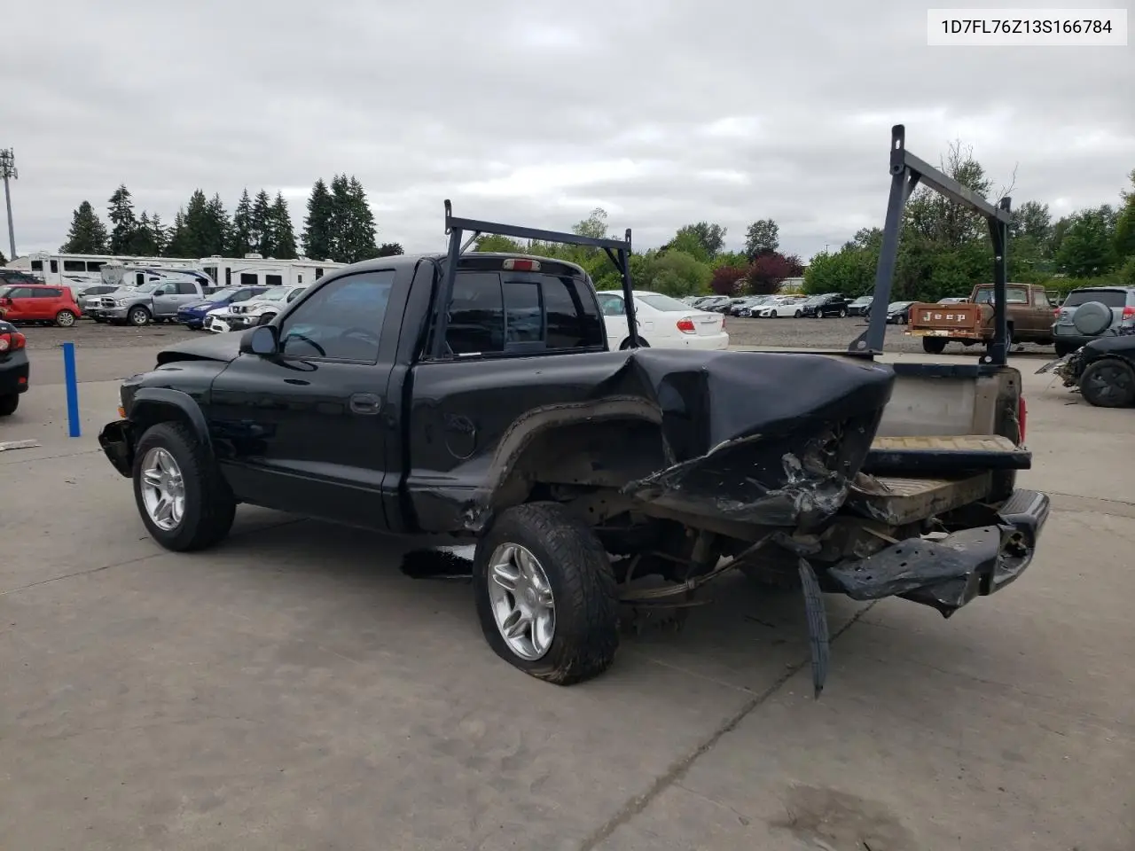 2003 Dodge Dakota Rt VIN: 1D7FL76Z13S166784 Lot: 62141595