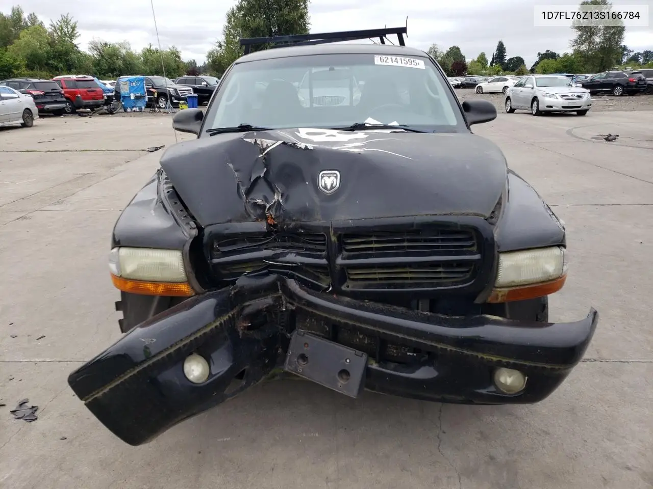 2003 Dodge Dakota Rt VIN: 1D7FL76Z13S166784 Lot: 62141595