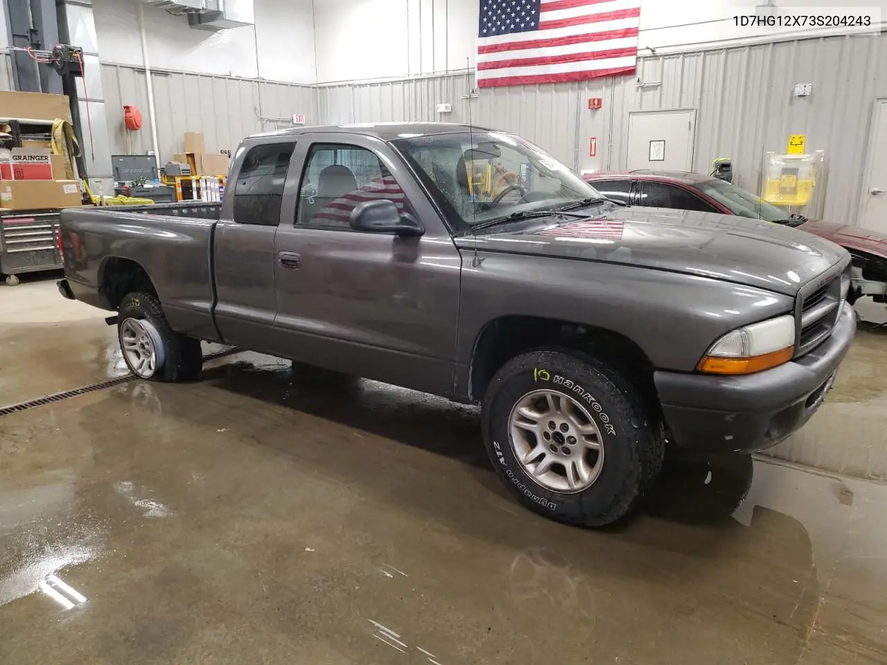 2003 Dodge Dakota Sxt VIN: 1D7HG12X73S204243 Lot: 63498465