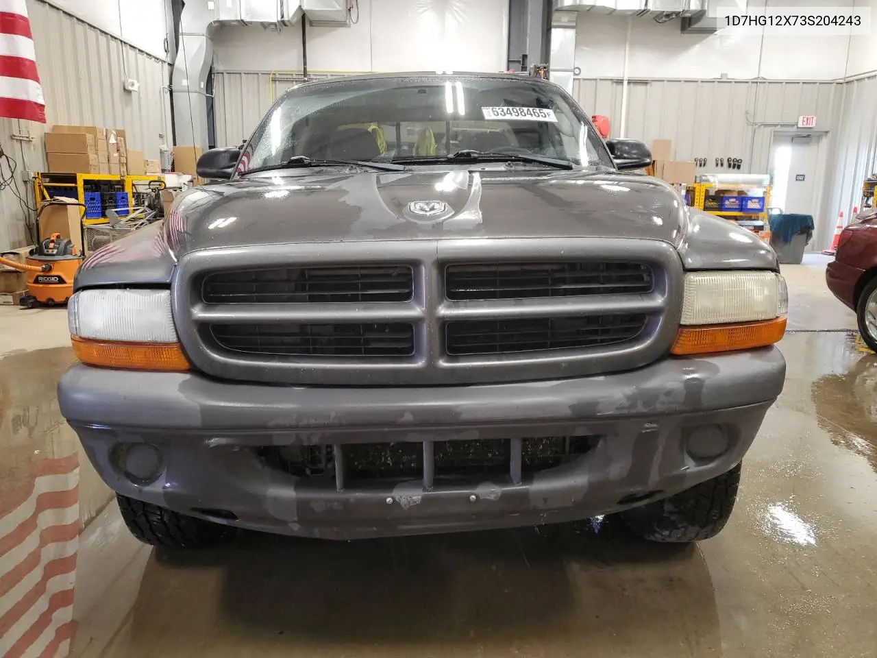 2003 Dodge Dakota Sxt VIN: 1D7HG12X73S204243 Lot: 63498465