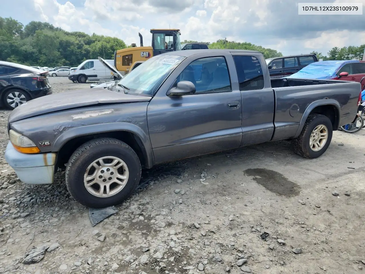 2003 Dodge Dakota Sxt VIN: 1D7HL12X23S100979 Lot: 64883235