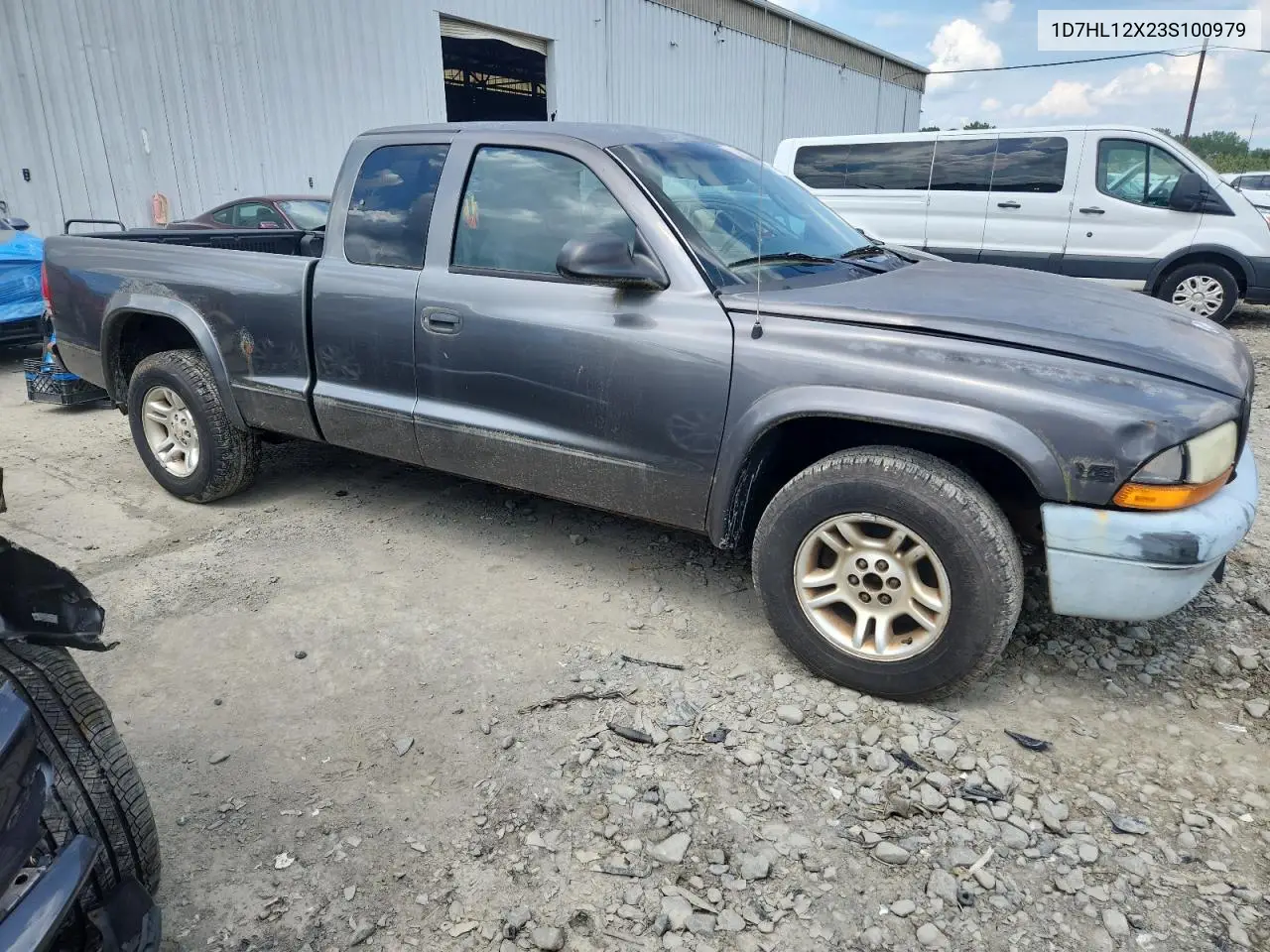 2003 Dodge Dakota Sxt VIN: 1D7HL12X23S100979 Lot: 64883235