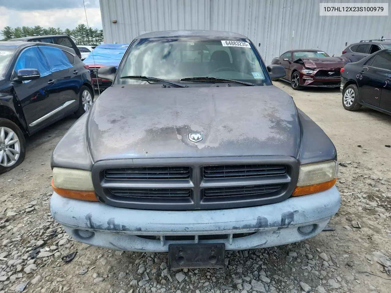 2003 Dodge Dakota Sxt VIN: 1D7HL12X23S100979 Lot: 64883235