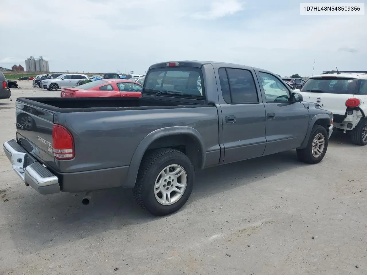 2004 Dodge Dakota Quad Slt VIN: 1D7HL48N54S509356 Lot: 62304945