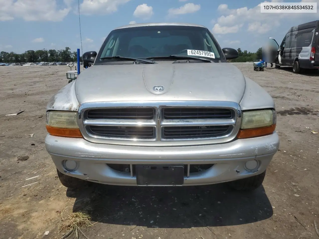 2004 Dodge Dakota Quad Sport VIN: 1D7HG38K84S534532 Lot: 62457995