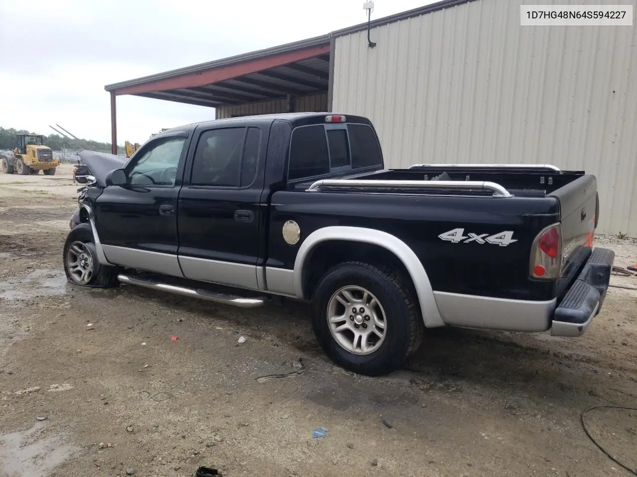 2004 Dodge Dakota Quad Slt VIN: 1D7HG48N64S594227 Lot: 62468295
