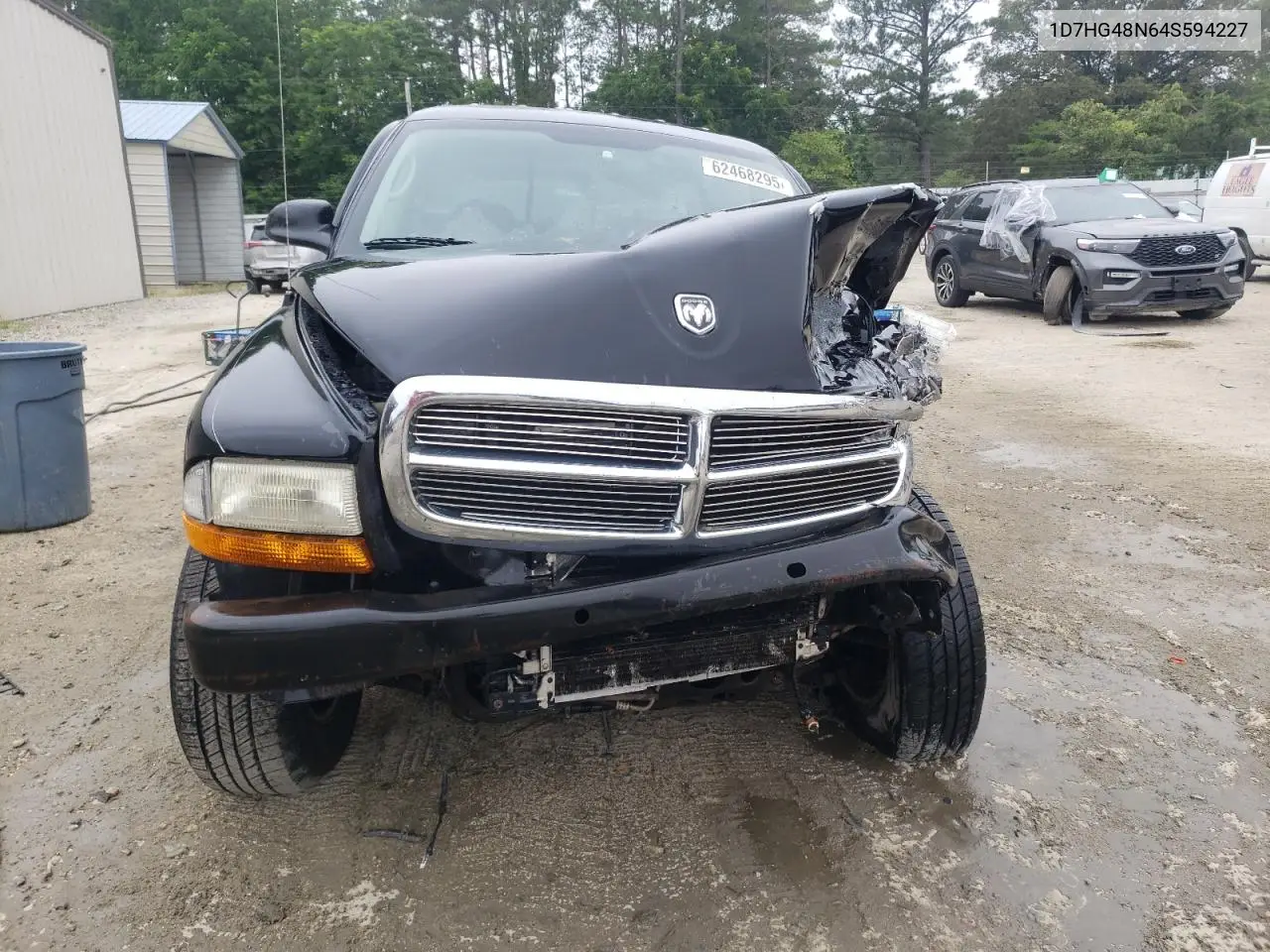 2004 Dodge Dakota Quad Slt VIN: 1D7HG48N64S594227 Lot: 62468295