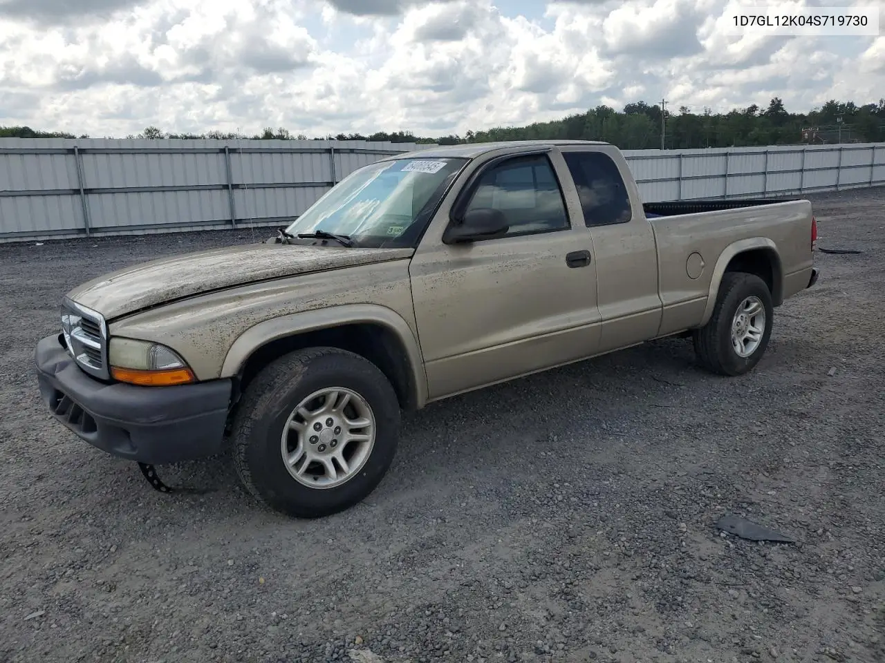 2004 Dodge Dakota Sxt VIN: 1D7GL12K04S719730 Lot: 64060545