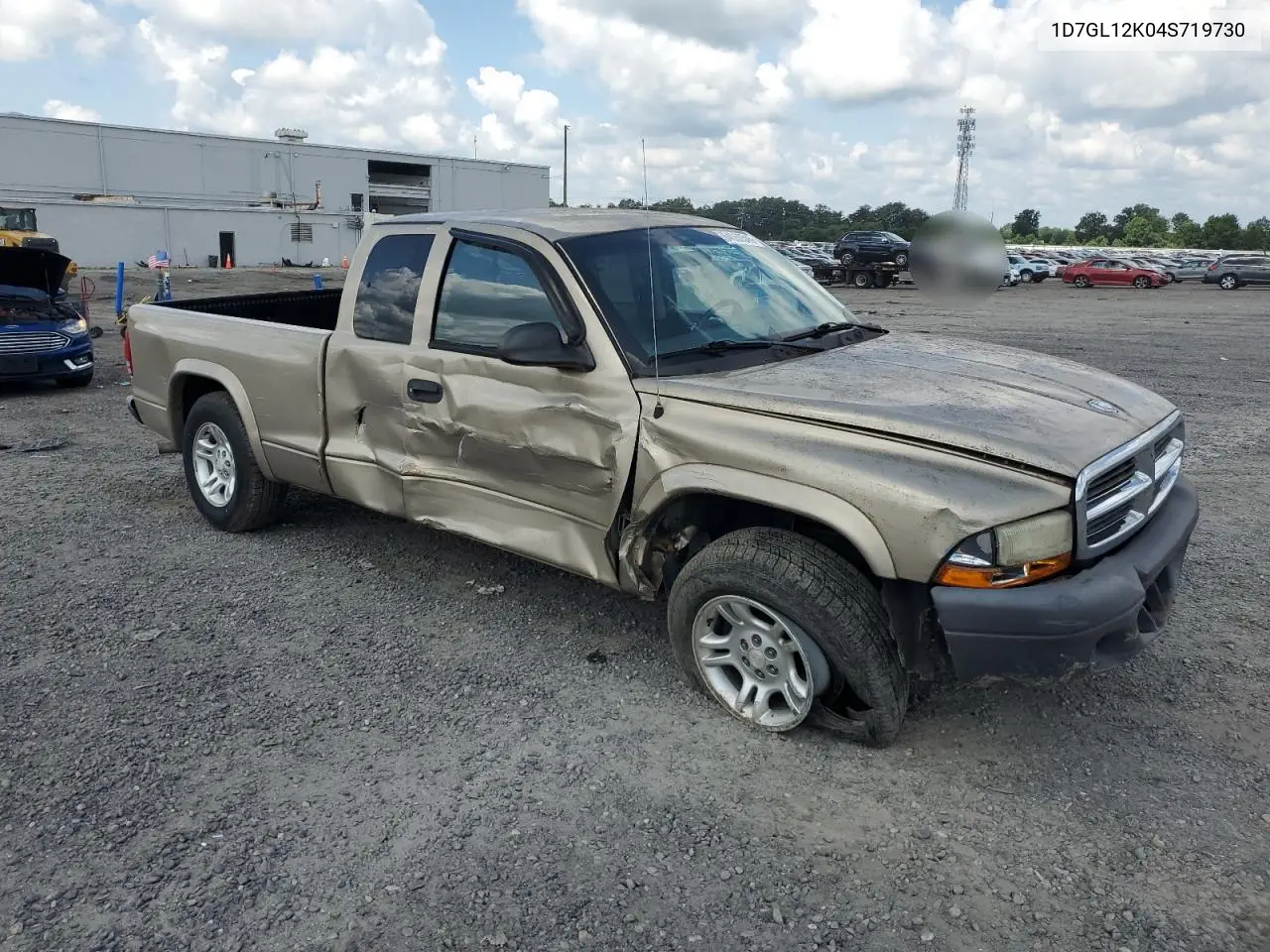 2004 Dodge Dakota Sxt VIN: 1D7GL12K04S719730 Lot: 64060545