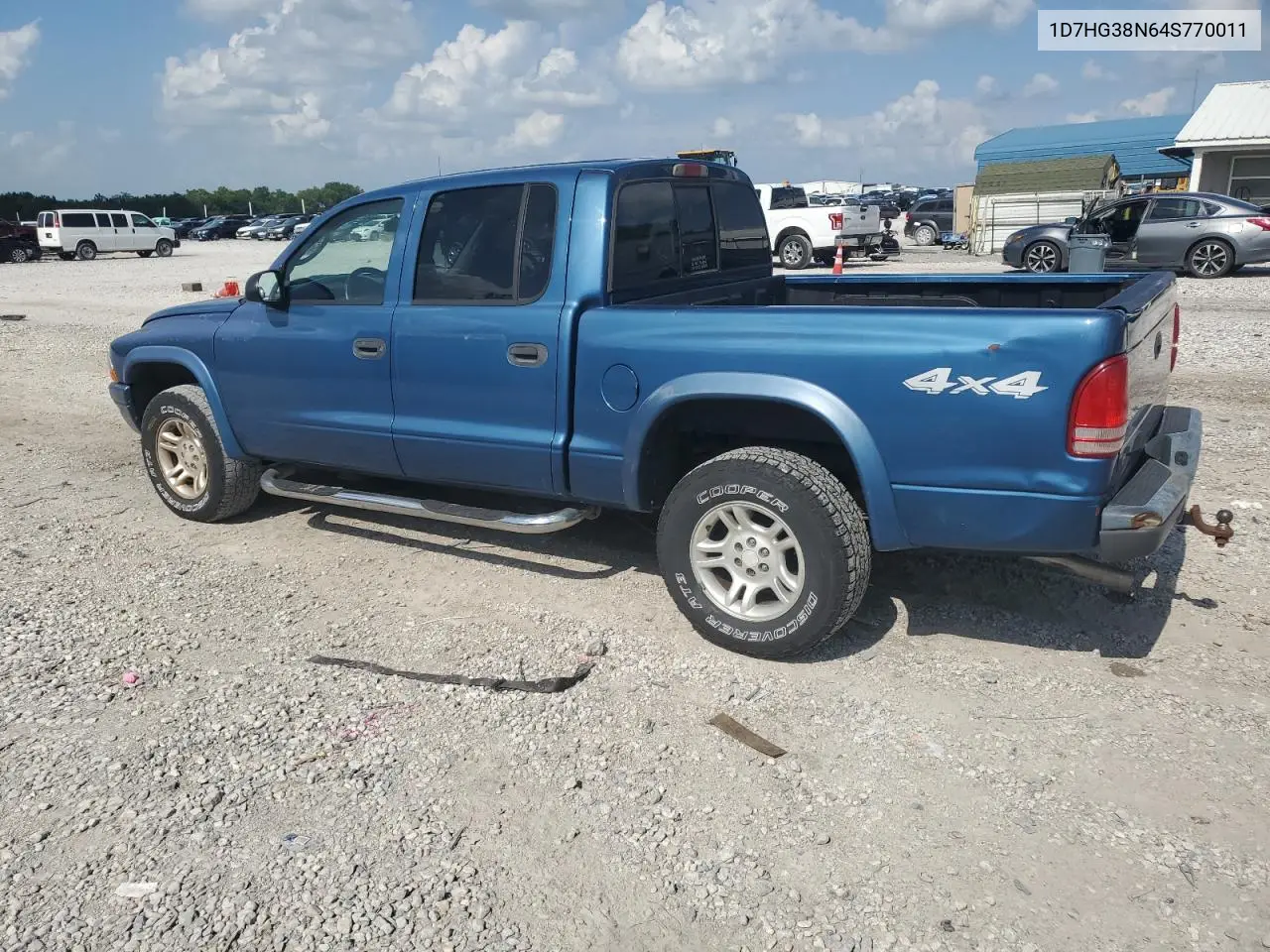 2004 Dodge Dakota Quad Sport VIN: 1D7HG38N64S770011 Lot: 64519605