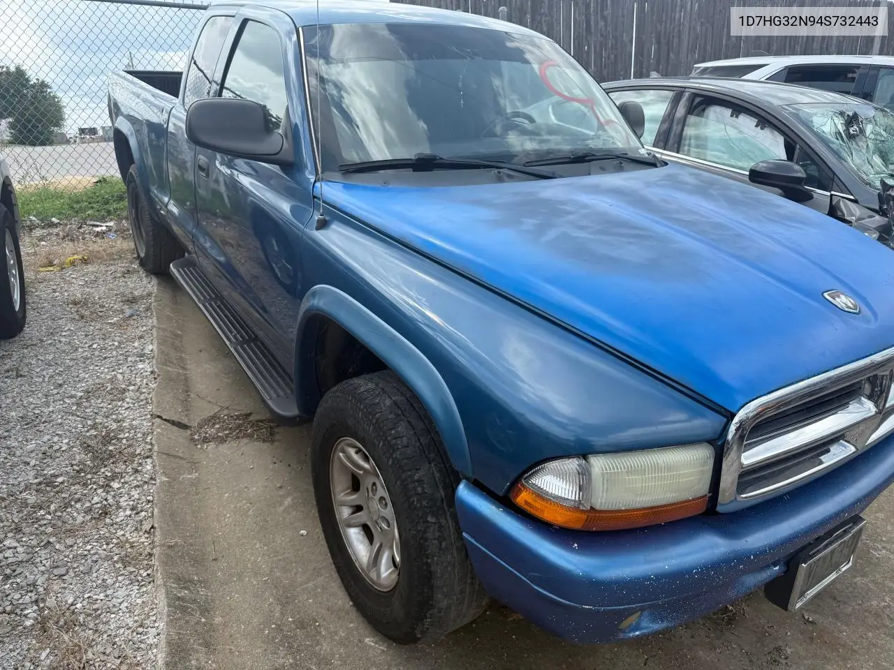 2004 Dodge Dakota Sport VIN: 1D7HG32N94S732443 Lot: 65265205