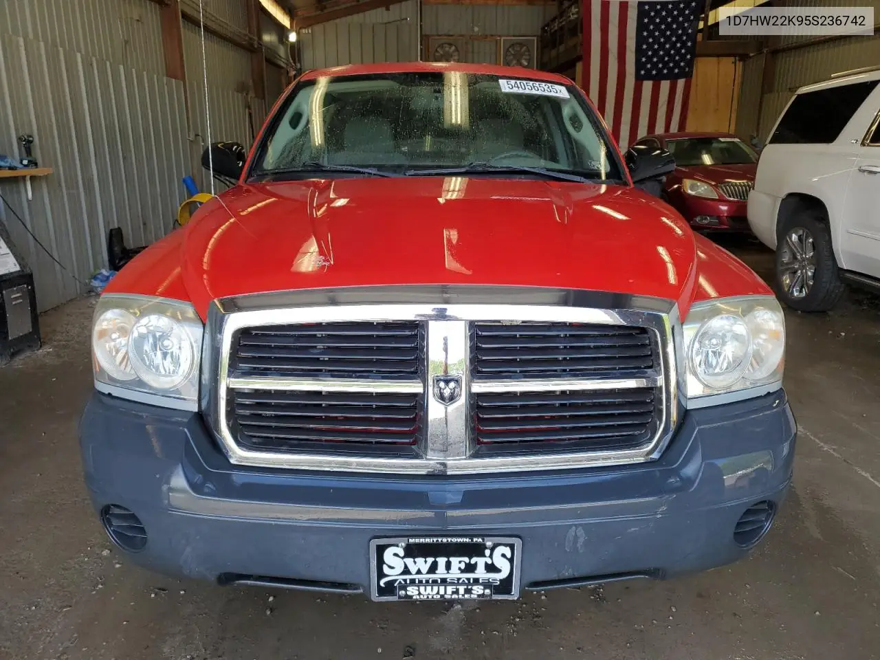 2005 Dodge Dakota St VIN: 1D7HW22K95S236742 Lot: 54056535