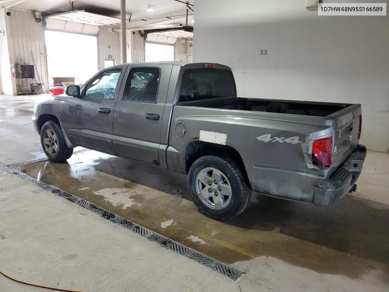 2005 Dodge Dakota Quad Slt VIN: 1D7HW48N95S166589 Lot: 54868565