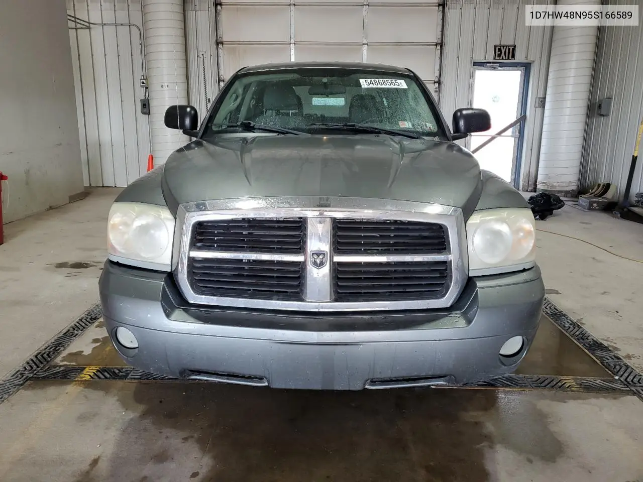 2005 Dodge Dakota Quad Slt VIN: 1D7HW48N95S166589 Lot: 54868565