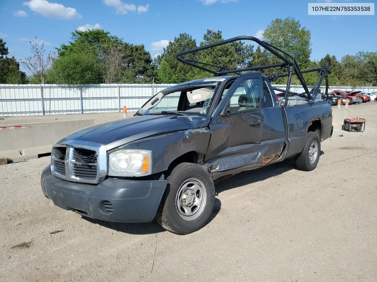 2005 Dodge Dakota St VIN: 1D7HE22N75S353538 Lot: 55830985