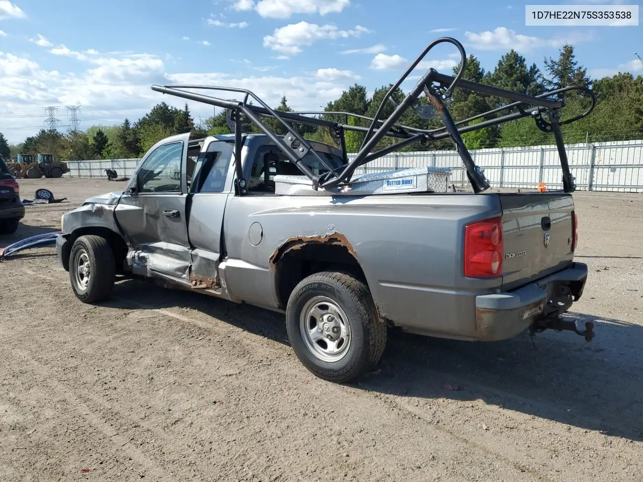 2005 Dodge Dakota St VIN: 1D7HE22N75S353538 Lot: 55830985