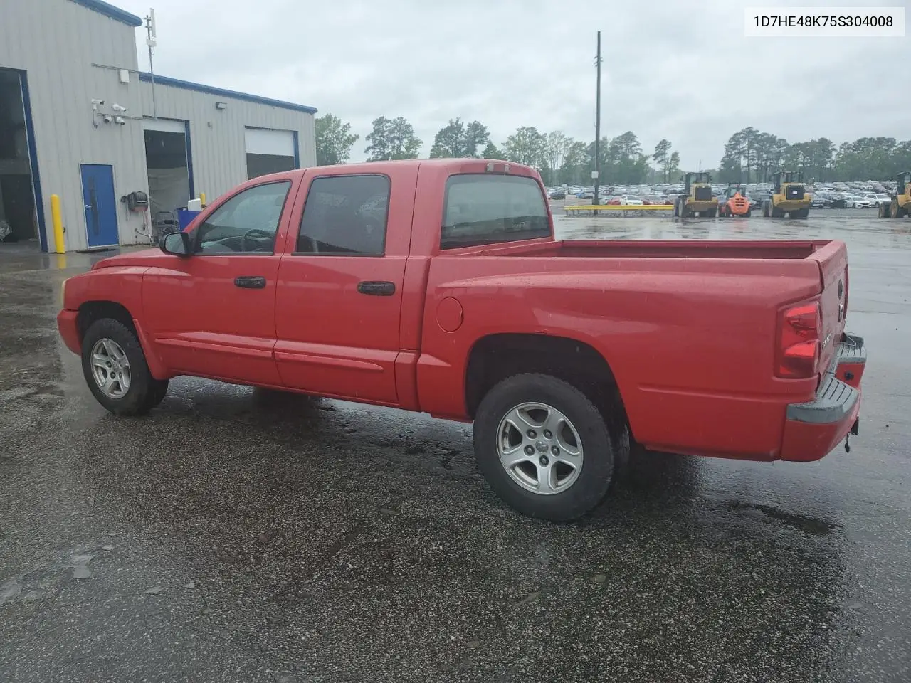 2005 Dodge Dakota Quad Slt VIN: 1D7HE48K75S304008 Lot: 56292705