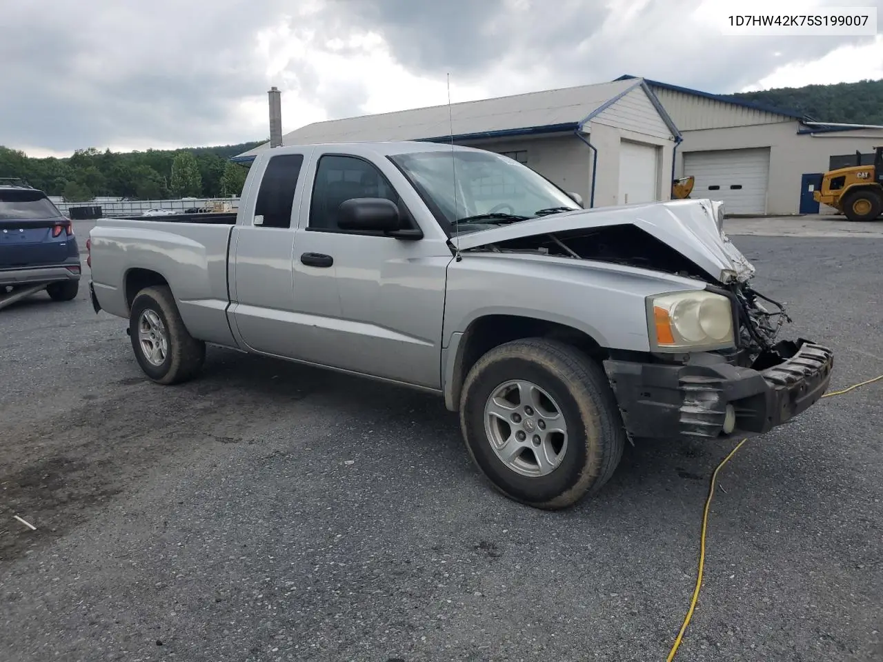 2005 Dodge Dakota Slt VIN: 1D7HW42K75S199007 Lot: 62878585