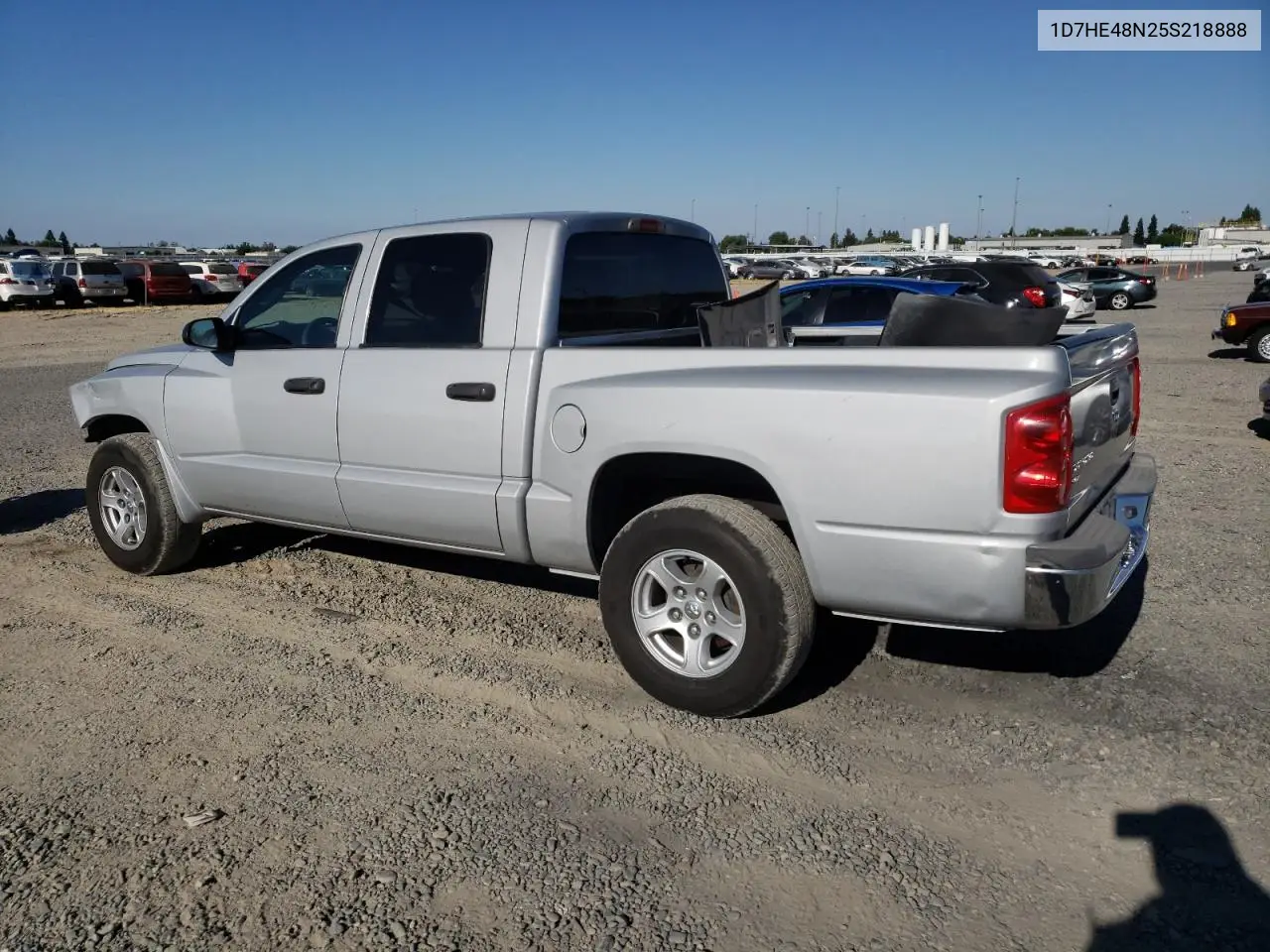 2005 Dodge Dakota Quad Slt VIN: 1D7HE48N25S218888 Lot: 64266065