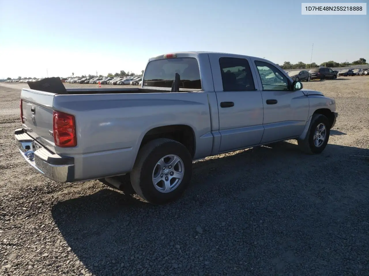 2005 Dodge Dakota Quad Slt VIN: 1D7HE48N25S218888 Lot: 64266065