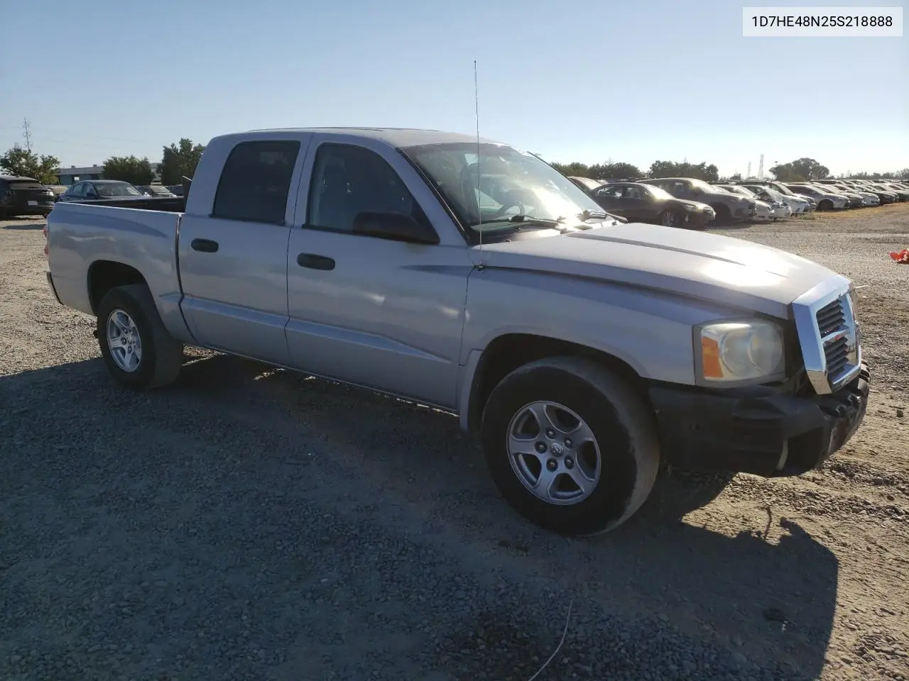2005 Dodge Dakota Quad Slt VIN: 1D7HE48N25S218888 Lot: 64266065