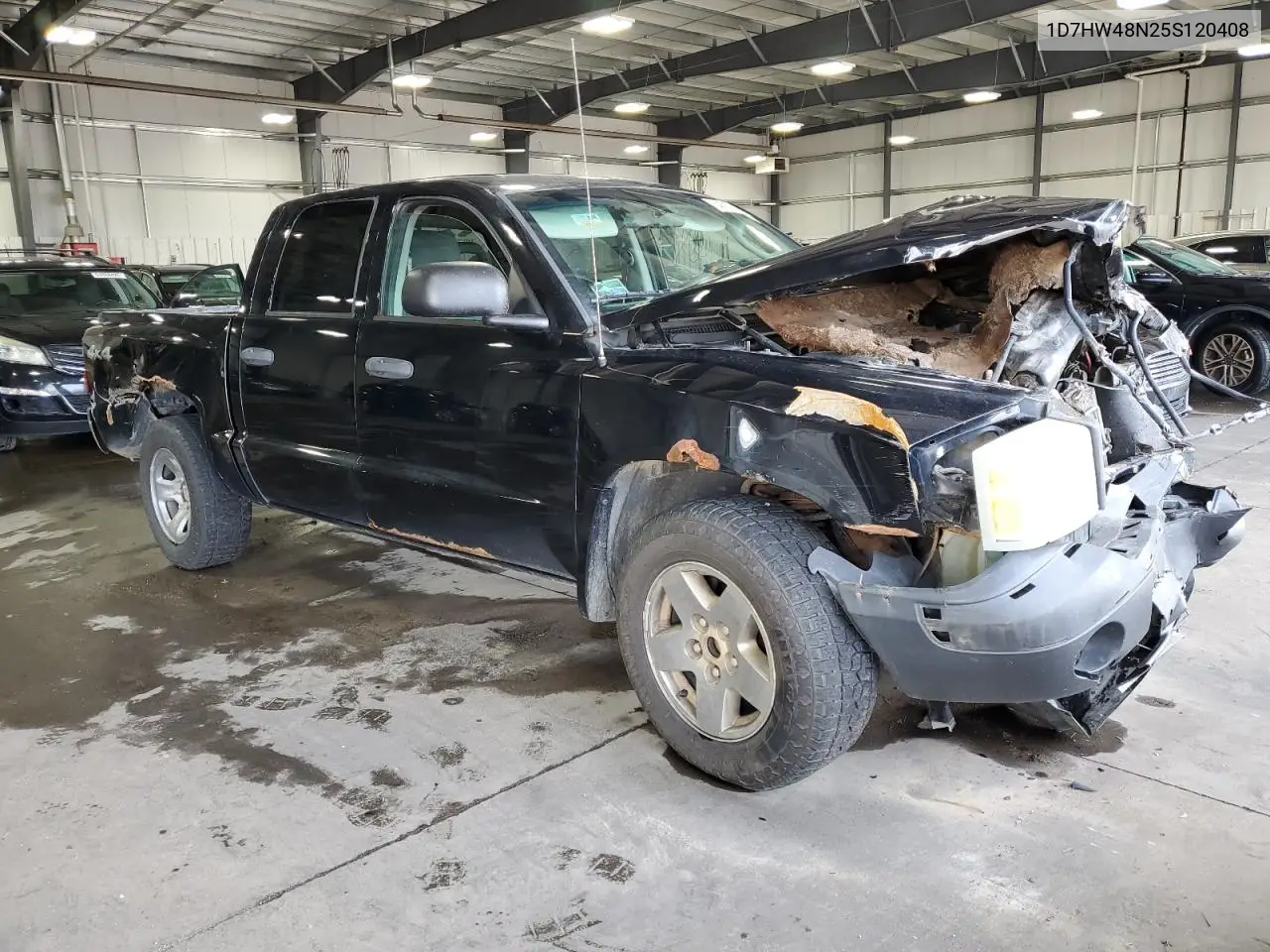 2005 Dodge Dakota Quad Slt VIN: 1D7HW48N25S120408 Lot: 64587485