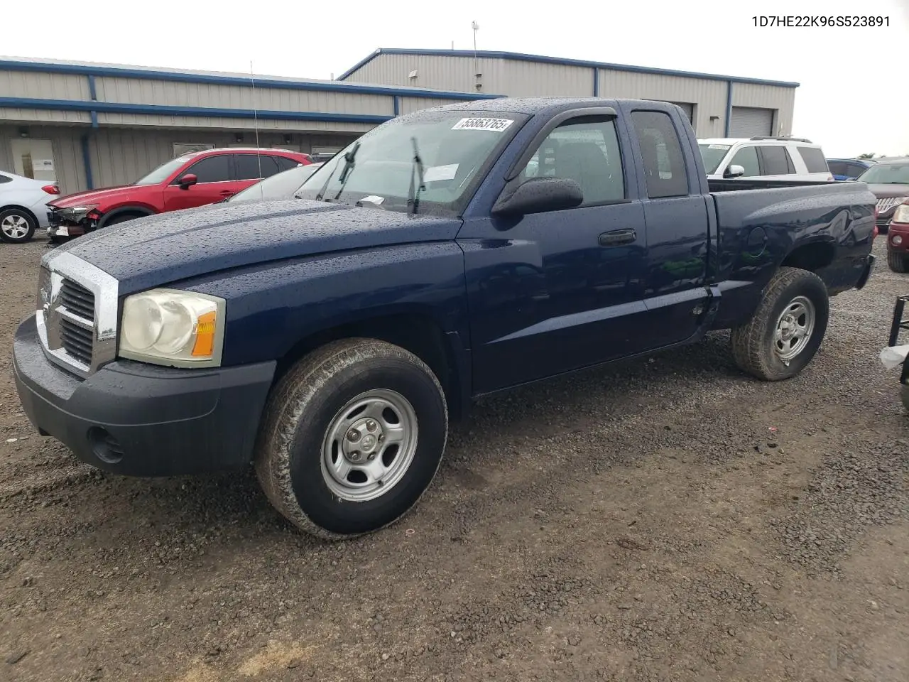 2006 Dodge Dakota St VIN: 1D7HE22K96S523891 Lot: 55863765