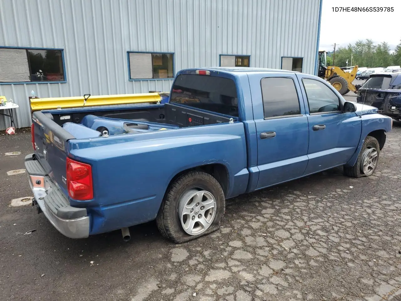 2006 Dodge Dakota Quad Slt VIN: 1D7HE48N66S539785 Lot: 56339835