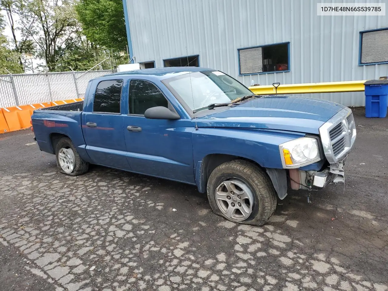 2006 Dodge Dakota Quad Slt VIN: 1D7HE48N66S539785 Lot: 56339835