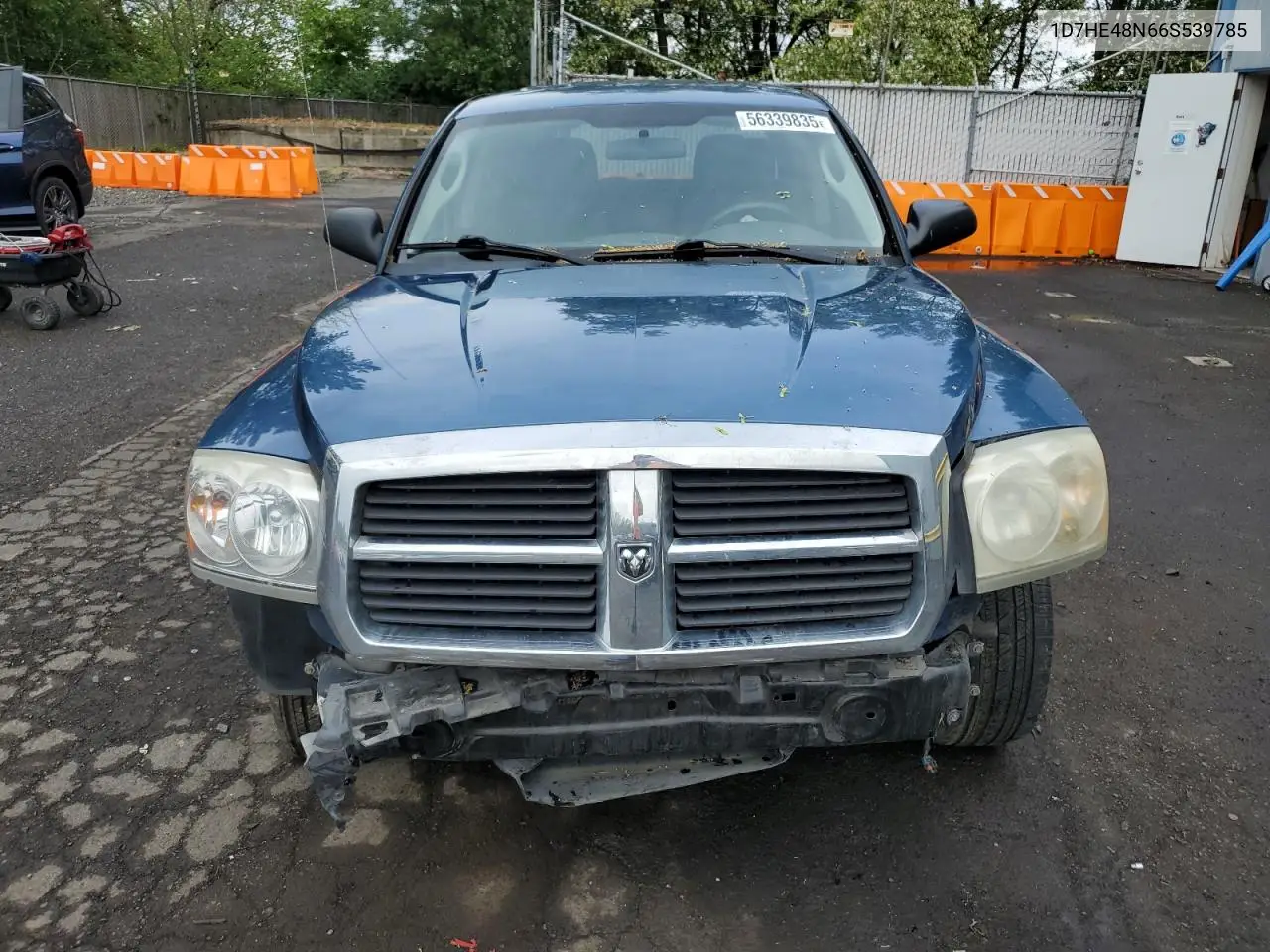 2006 Dodge Dakota Quad Slt VIN: 1D7HE48N66S539785 Lot: 56339835
