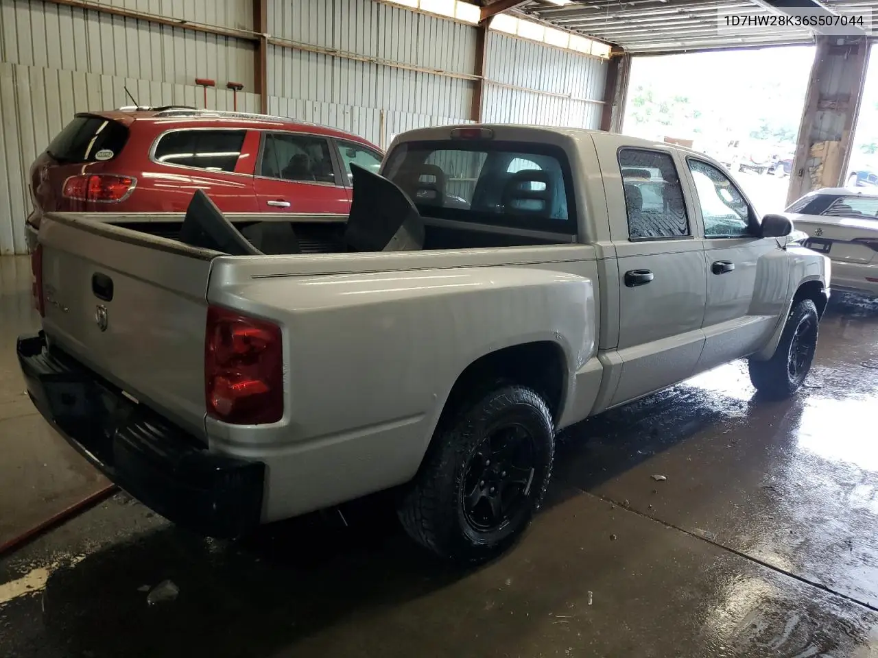 2006 Dodge Dakota Quad VIN: 1D7HW28K36S507044 Lot: 61255725