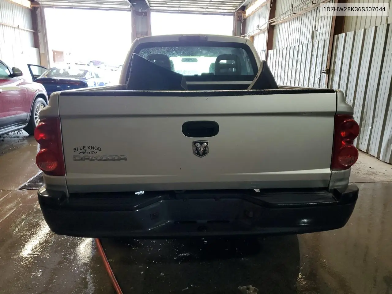 2006 Dodge Dakota Quad VIN: 1D7HW28K36S507044 Lot: 61255725