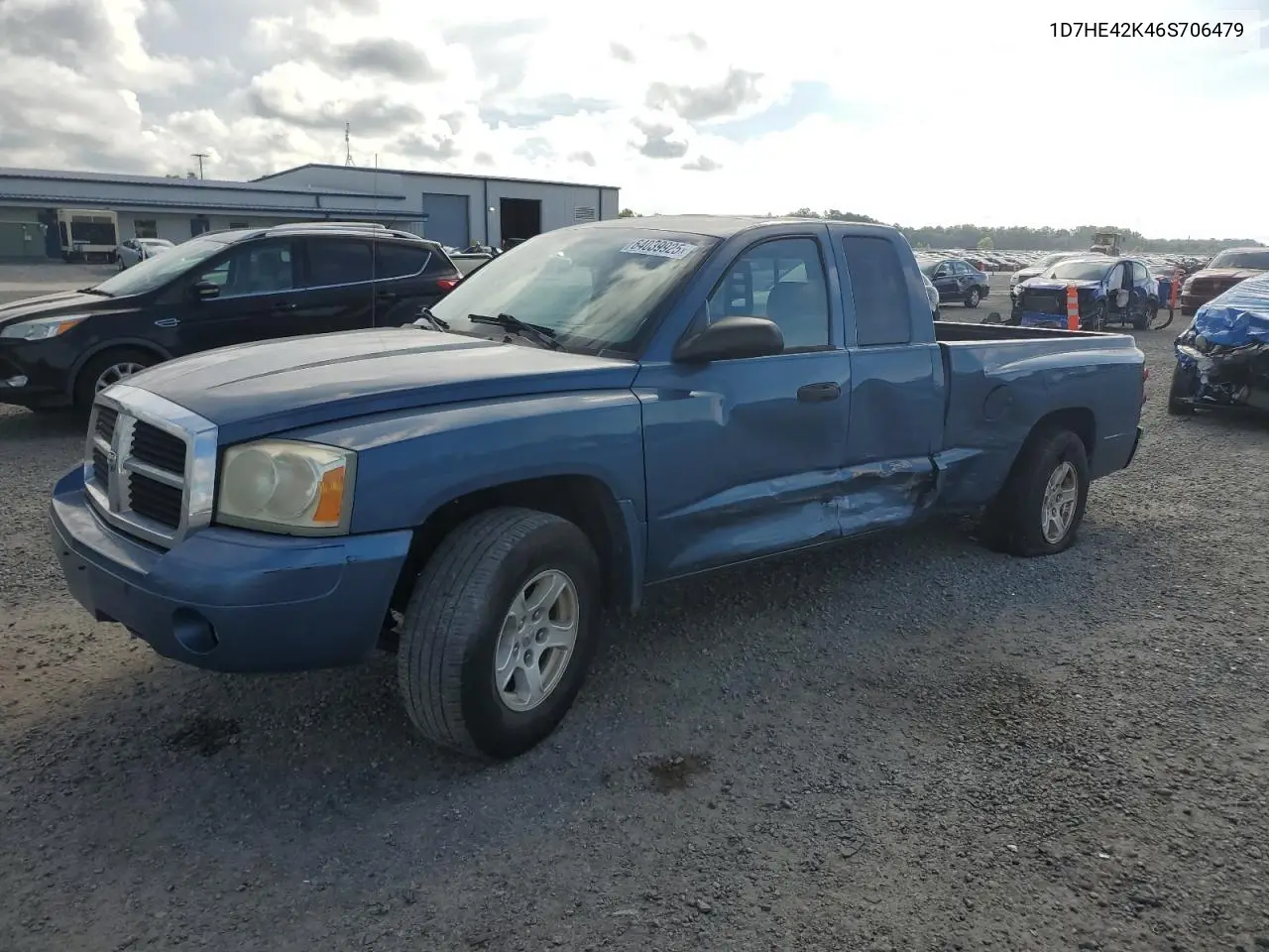 2006 Dodge Dakota Slt VIN: 1D7HE42K46S706479 Lot: 64039925