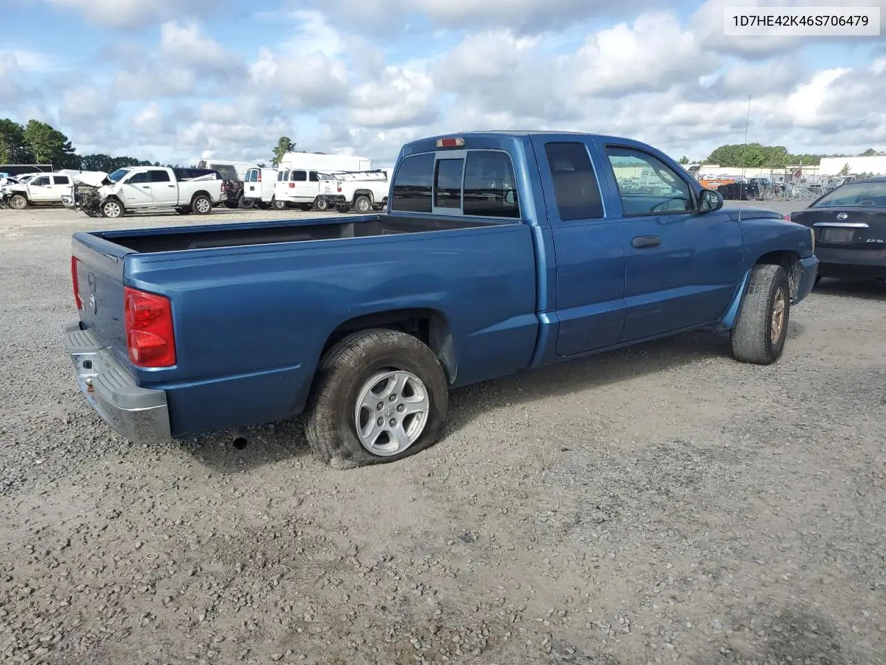 2006 Dodge Dakota Slt VIN: 1D7HE42K46S706479 Lot: 64039925