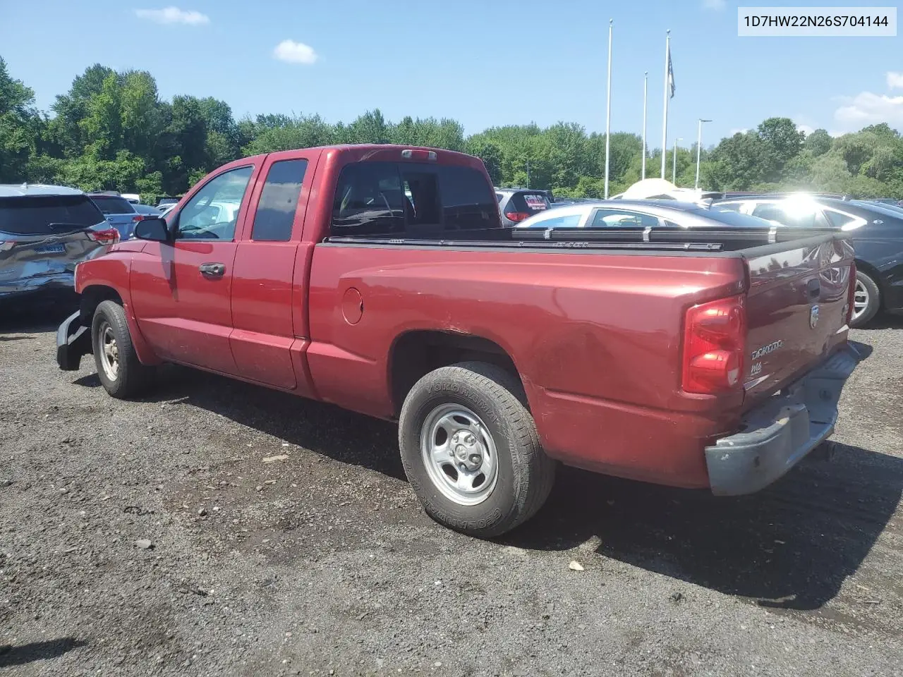 2006 Dodge Dakota St VIN: 1D7HW22N26S704144 Lot: 64474675