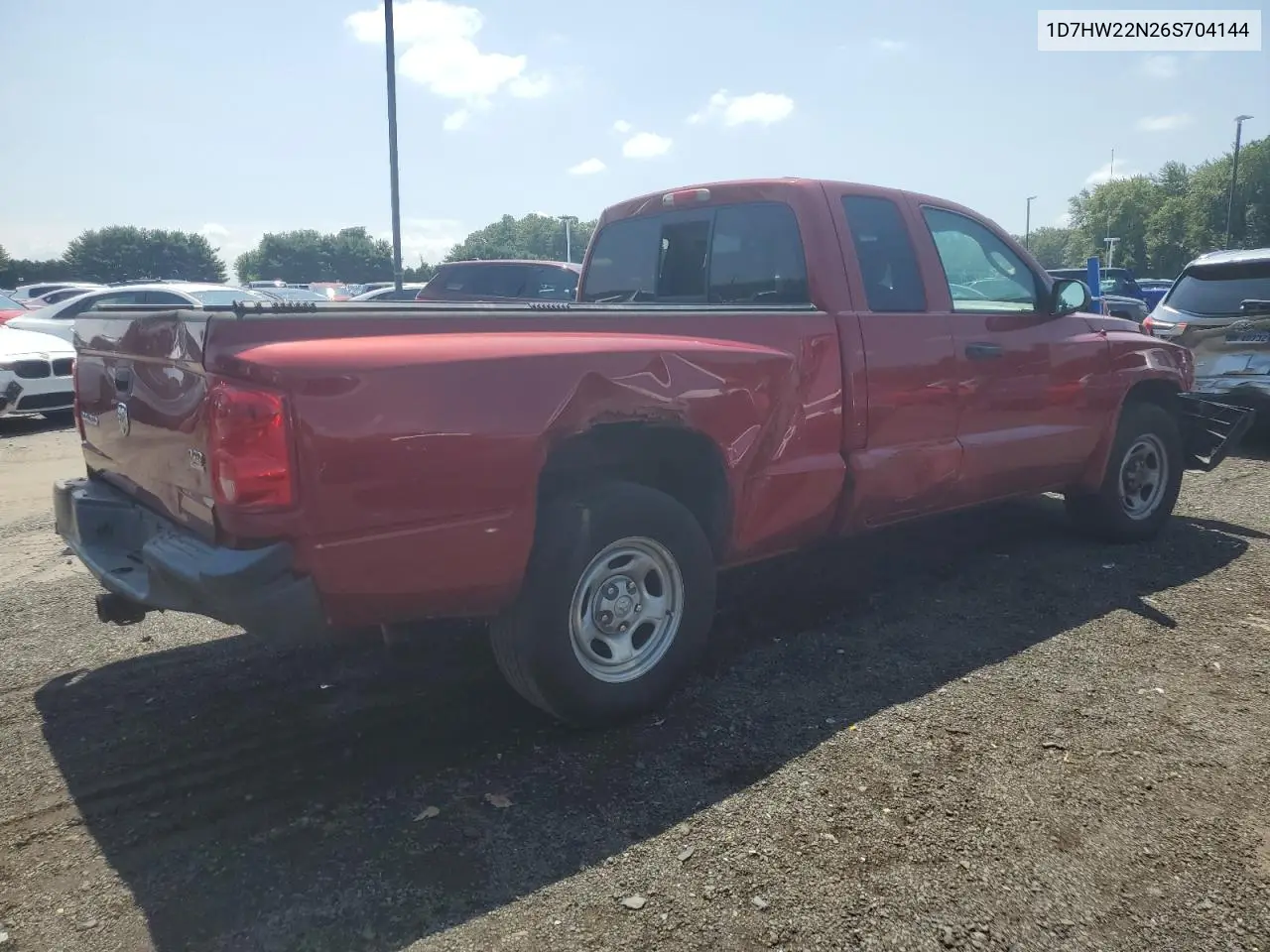 2006 Dodge Dakota St VIN: 1D7HW22N26S704144 Lot: 64474675