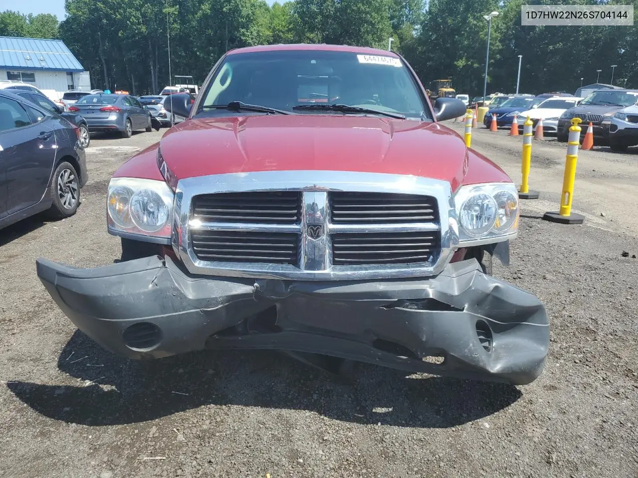 2006 Dodge Dakota St VIN: 1D7HW22N26S704144 Lot: 64474675