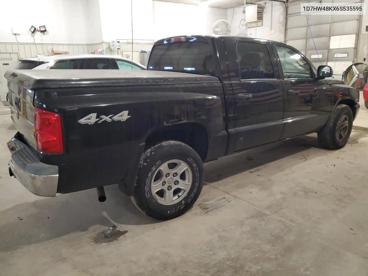 2006 Dodge Dakota Quad Slt VIN: 1D7HW48KX6S535595 Lot: 87180224
