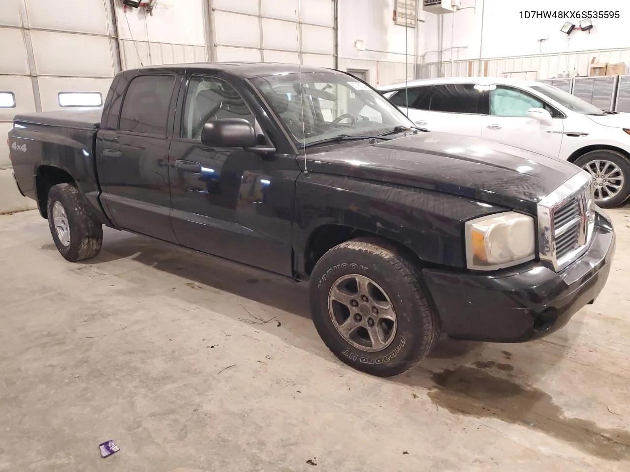 2006 Dodge Dakota Quad Slt VIN: 1D7HW48KX6S535595 Lot: 87180224