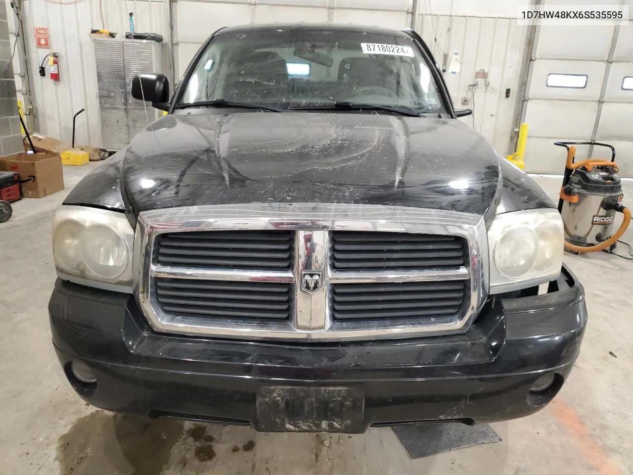 2006 Dodge Dakota Quad Slt VIN: 1D7HW48KX6S535595 Lot: 87180224