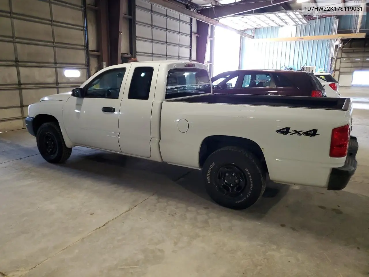 2007 Dodge Dakota St VIN: 1D7HW22K17S119031 Lot: 50786795
