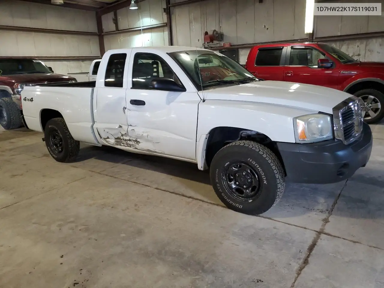 2007 Dodge Dakota St VIN: 1D7HW22K17S119031 Lot: 50786795