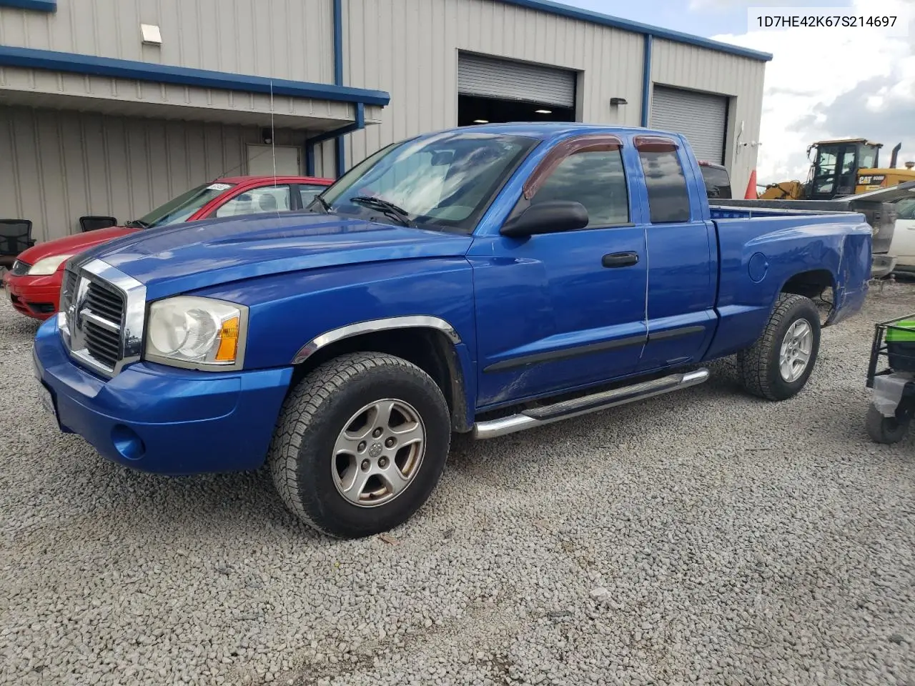 2007 Dodge Dakota Slt VIN: 1D7HE42K67S214697 Lot: 56049015