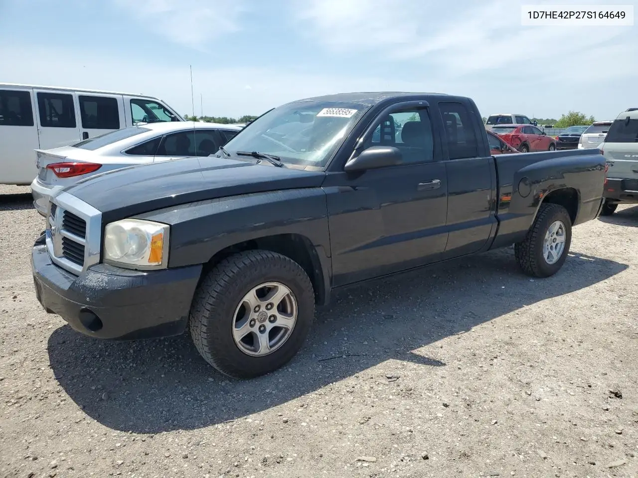 2007 Dodge Dakota Slt VIN: 1D7HE42P27S164649 Lot: 56638595