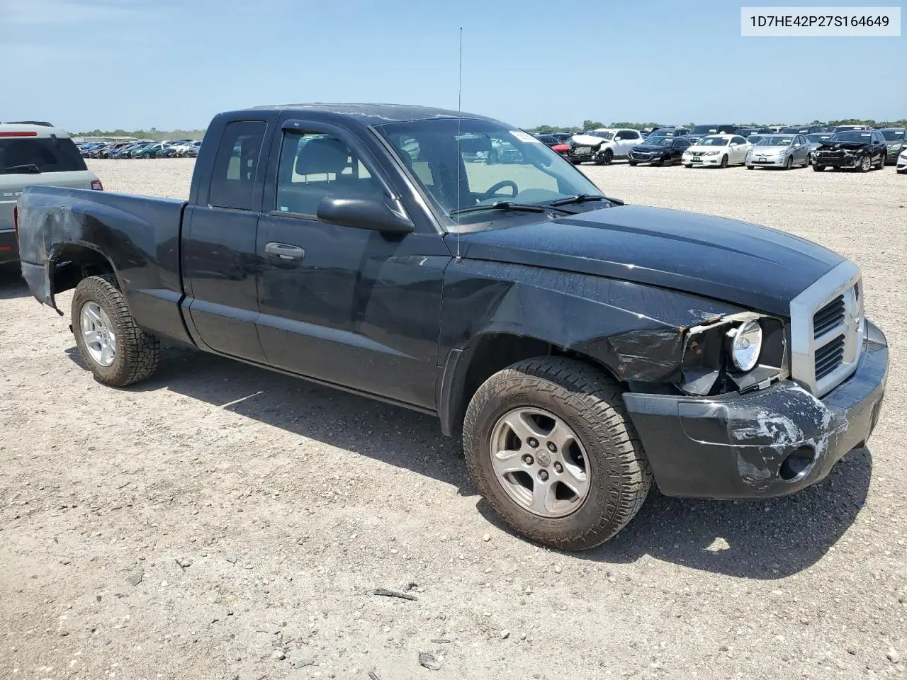 2007 Dodge Dakota Slt VIN: 1D7HE42P27S164649 Lot: 56638595