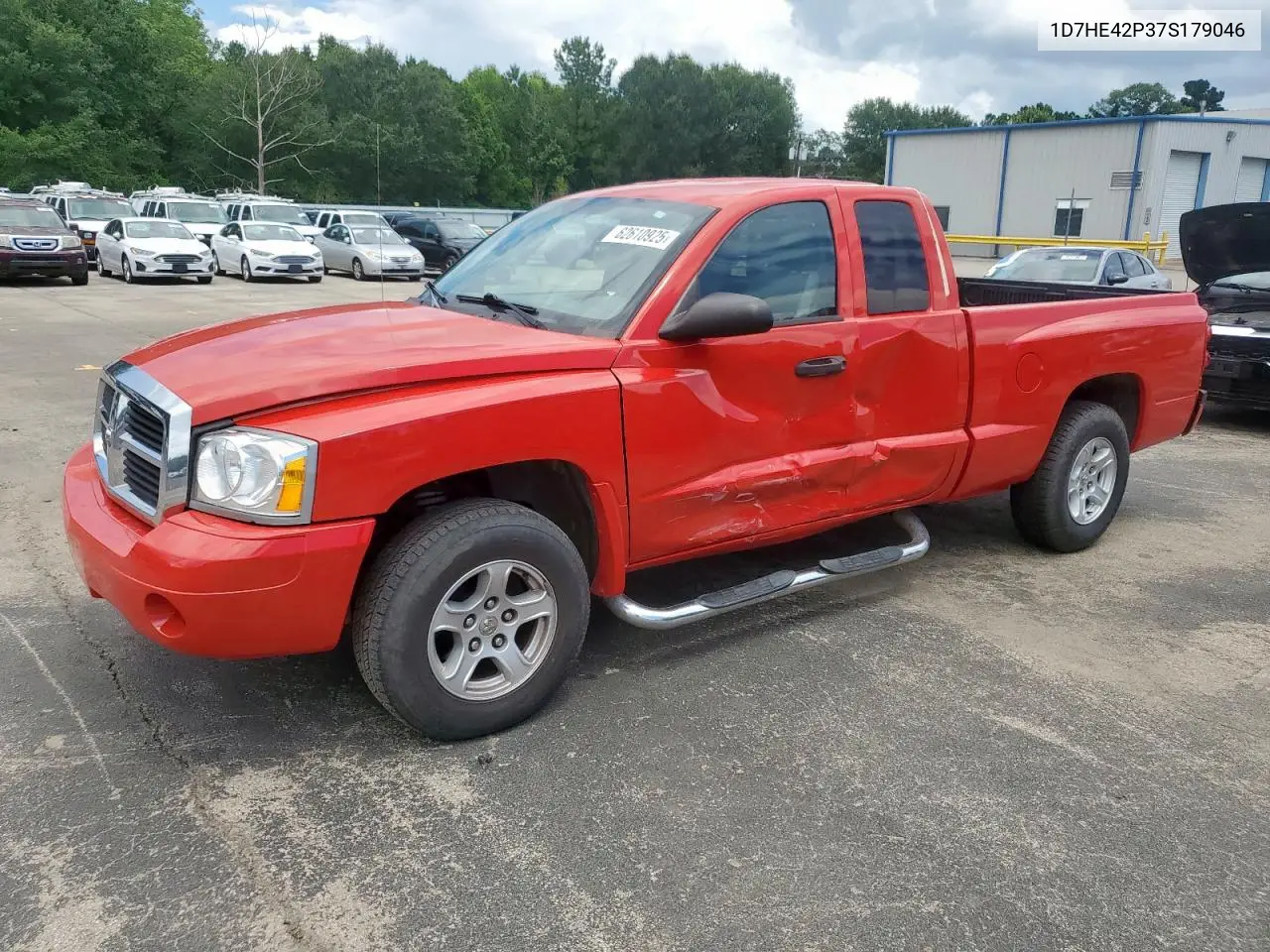 2007 Dodge Dakota Slt VIN: 1D7HE42P37S179046 Lot: 62610925